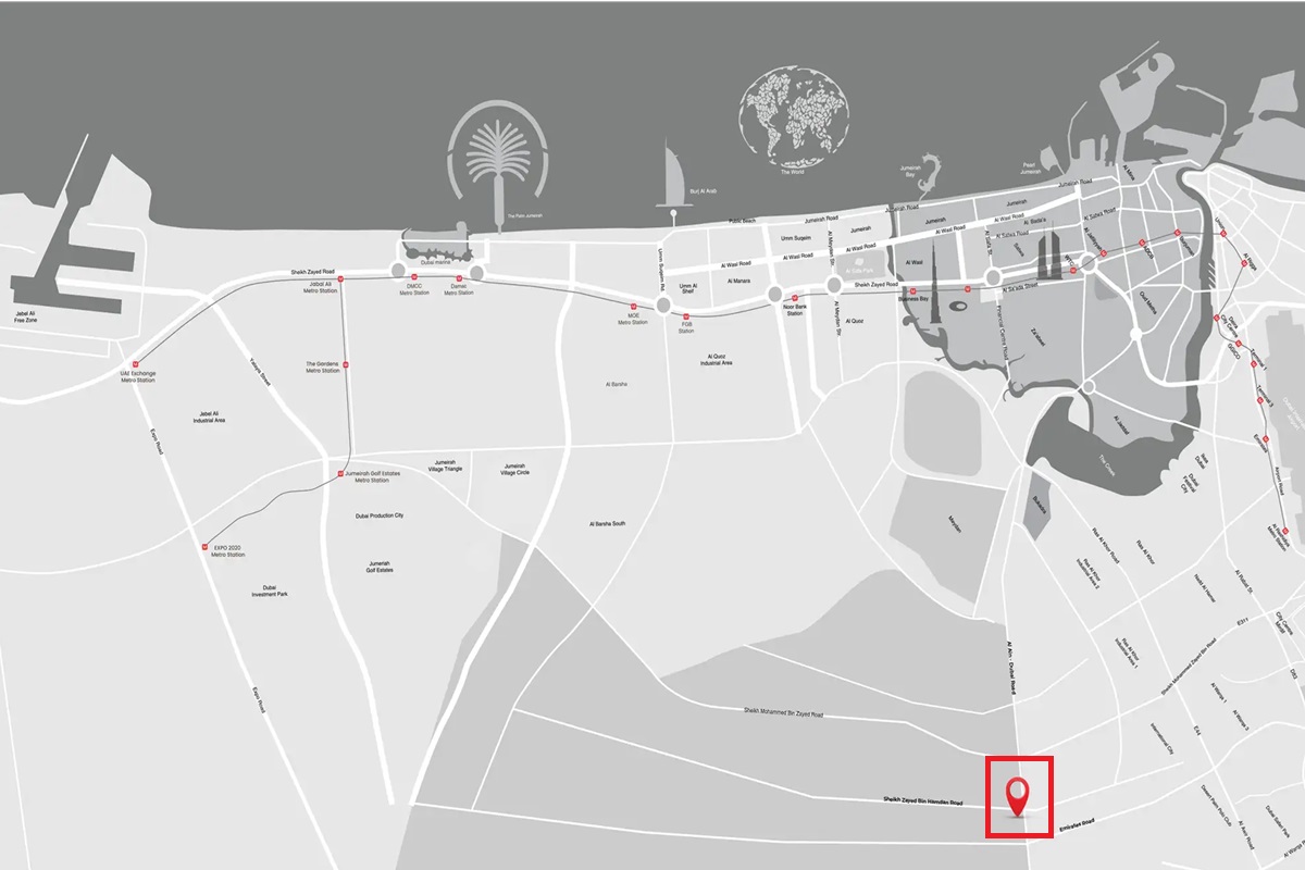 Samana Ibiza Location Image