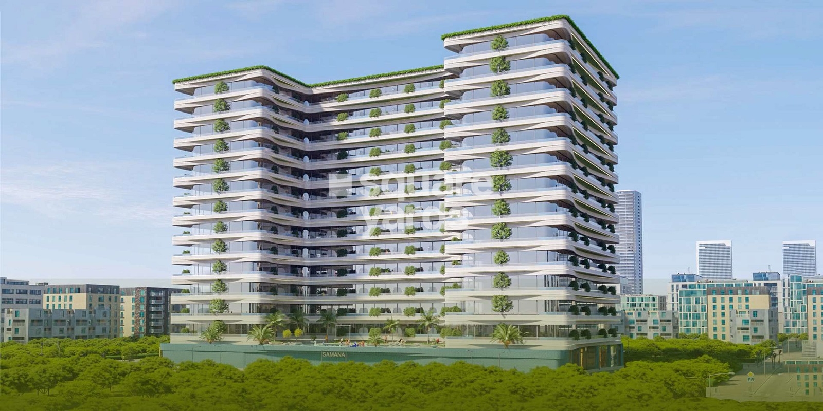 Samana Ivy Gardens Studio, Apartment, Dubai Residence Complex, Dubai