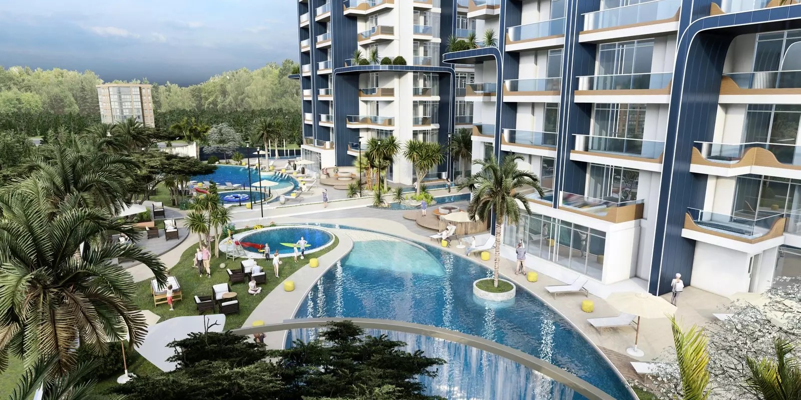 Samana Waves Residences Phase 2 Apartment Exteriors