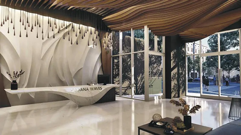 Samana Waves Residences Phase 2 Waiting Lounge