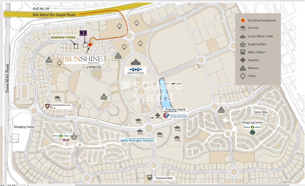 SASD Sunshine Residences Location Image