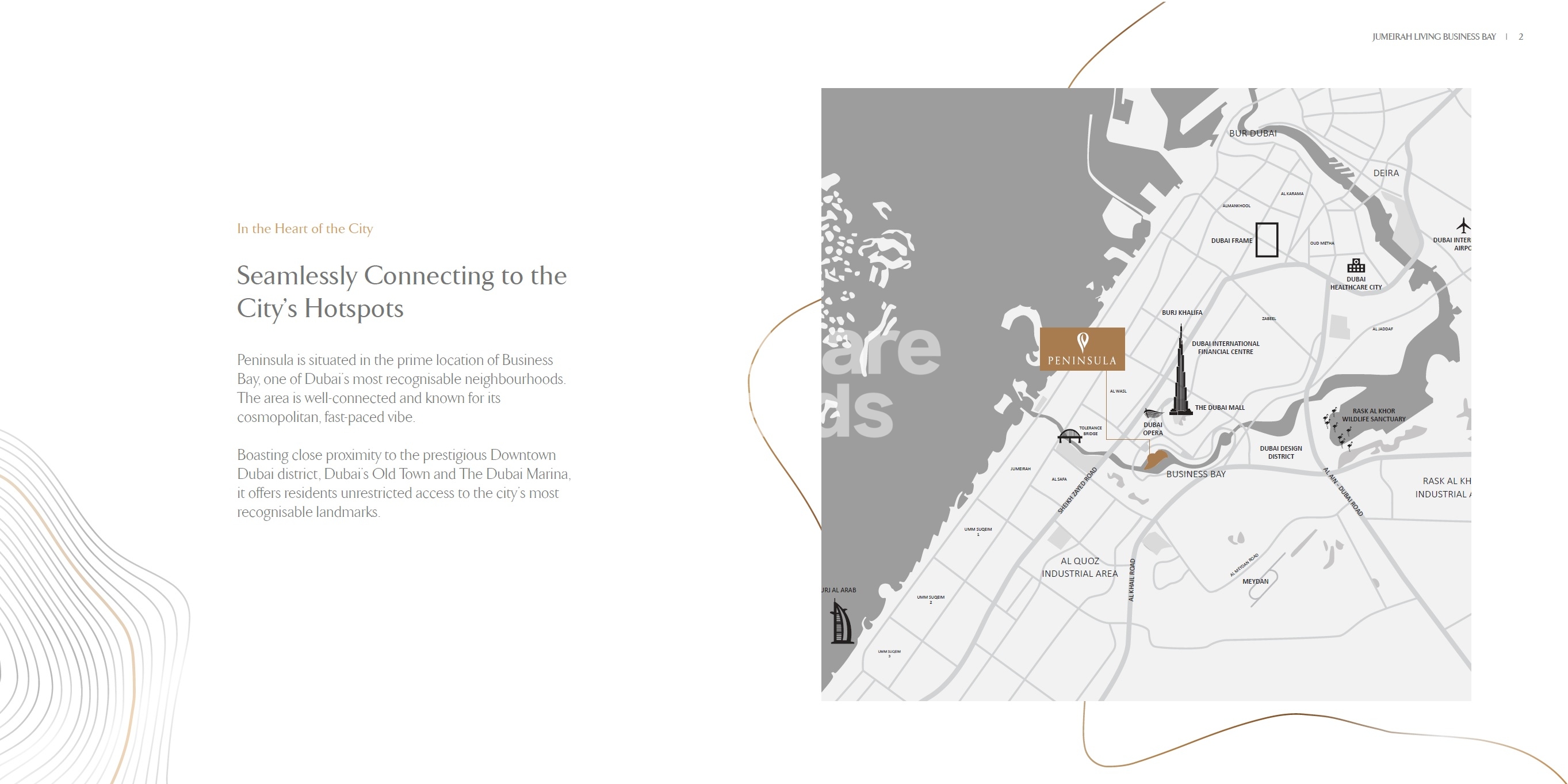 Select Jumeirah Living Business Bay Location Image