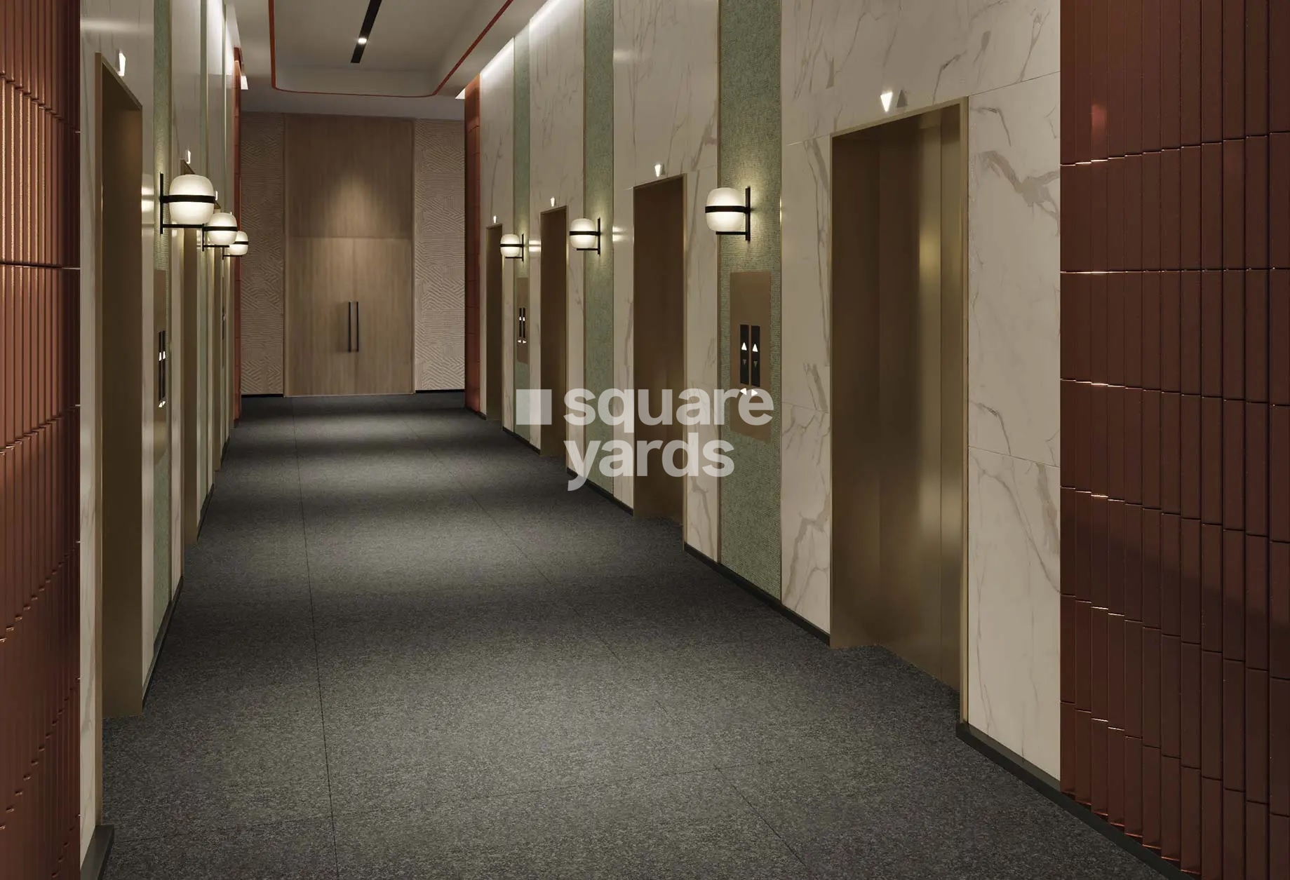 Select Peninsula Three Lift Lobby Image