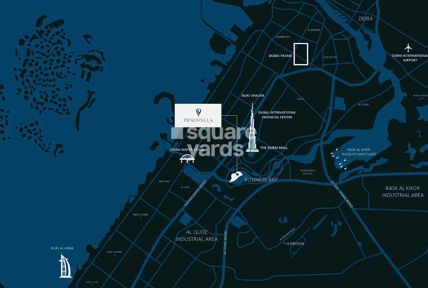 Select Peninsula Three Location Image