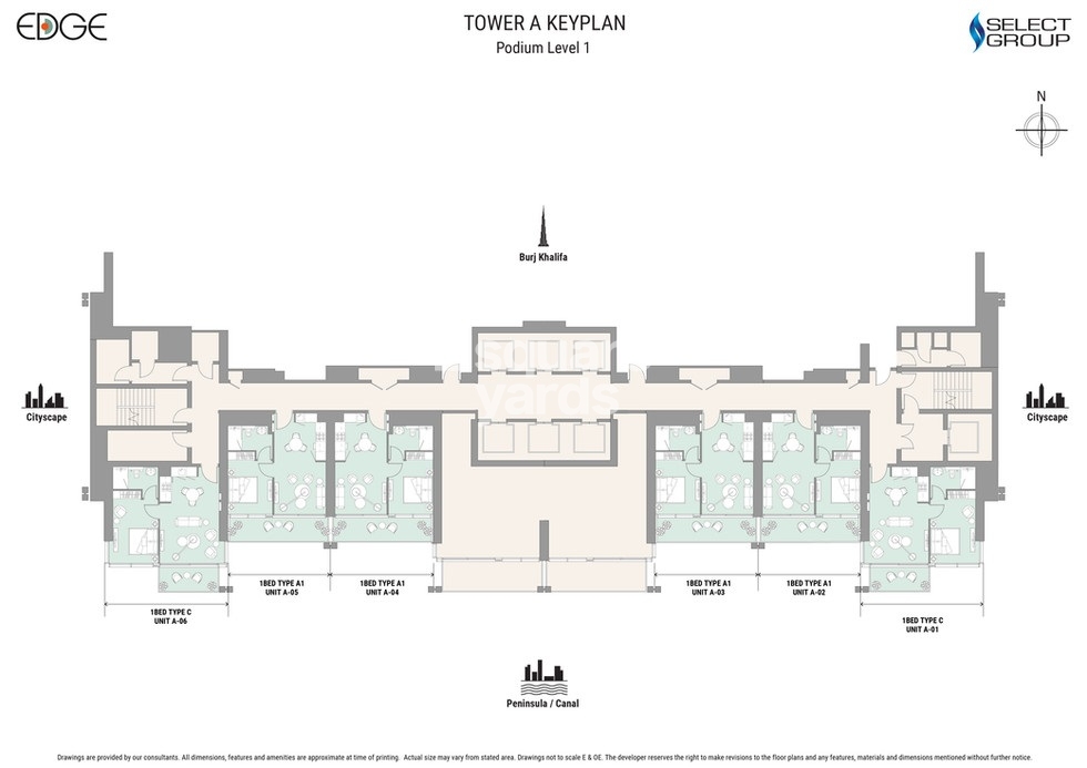 Select The Edge Floor Plans