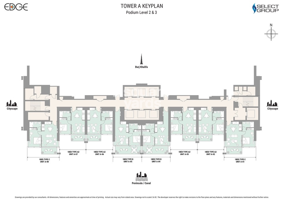 Select The Edge Floor Plans