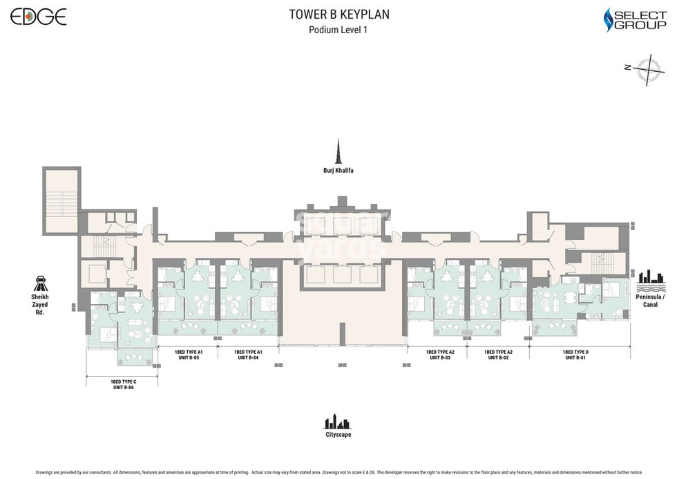 Select The Edge Floor Plans