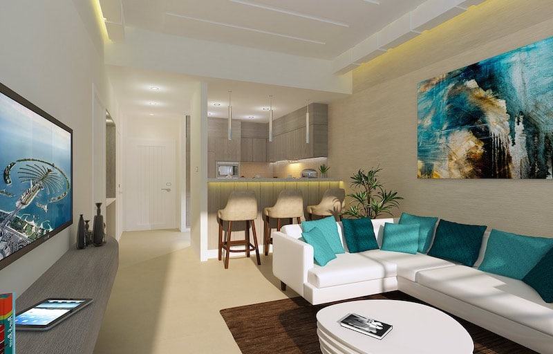 Seven Palm Residences Apartment Interiors