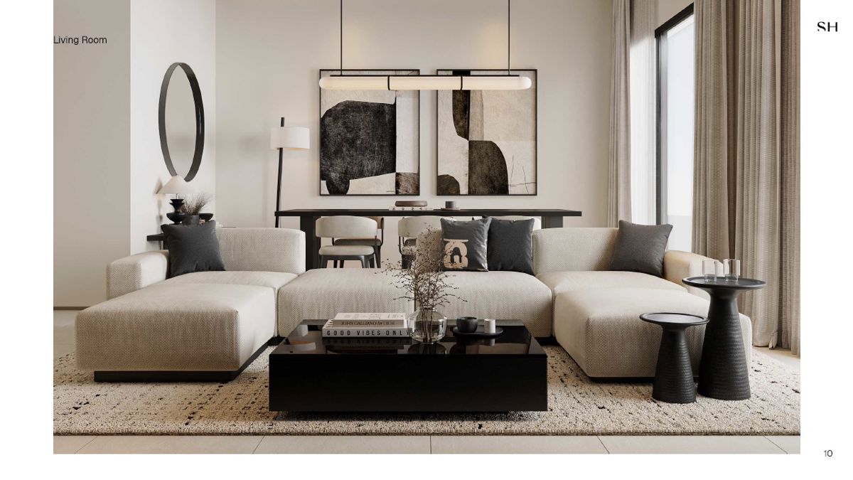 Sharafi Marea Residence Apartment Interiors