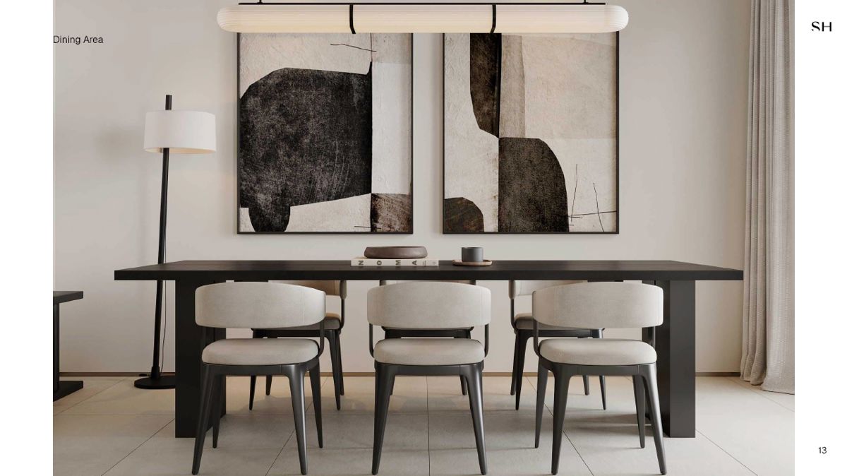 Sharafi Marea Residence Apartment Interiors