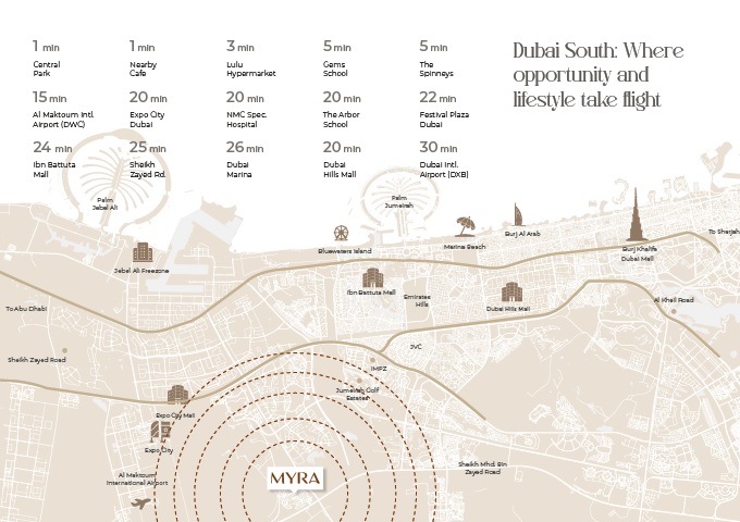 Sikanta Myra Residences Location Image