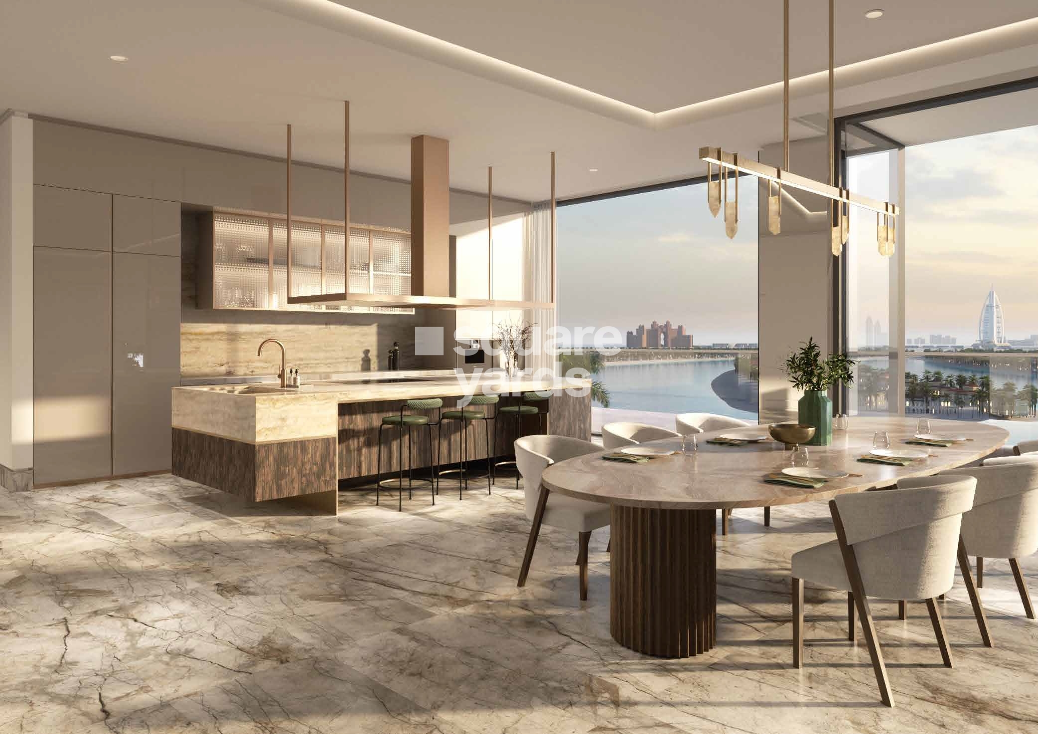 Six Senses Residences The Palm Apartment Interiors