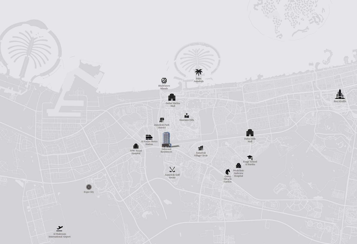 Skyland Ashwood Residences Location Image