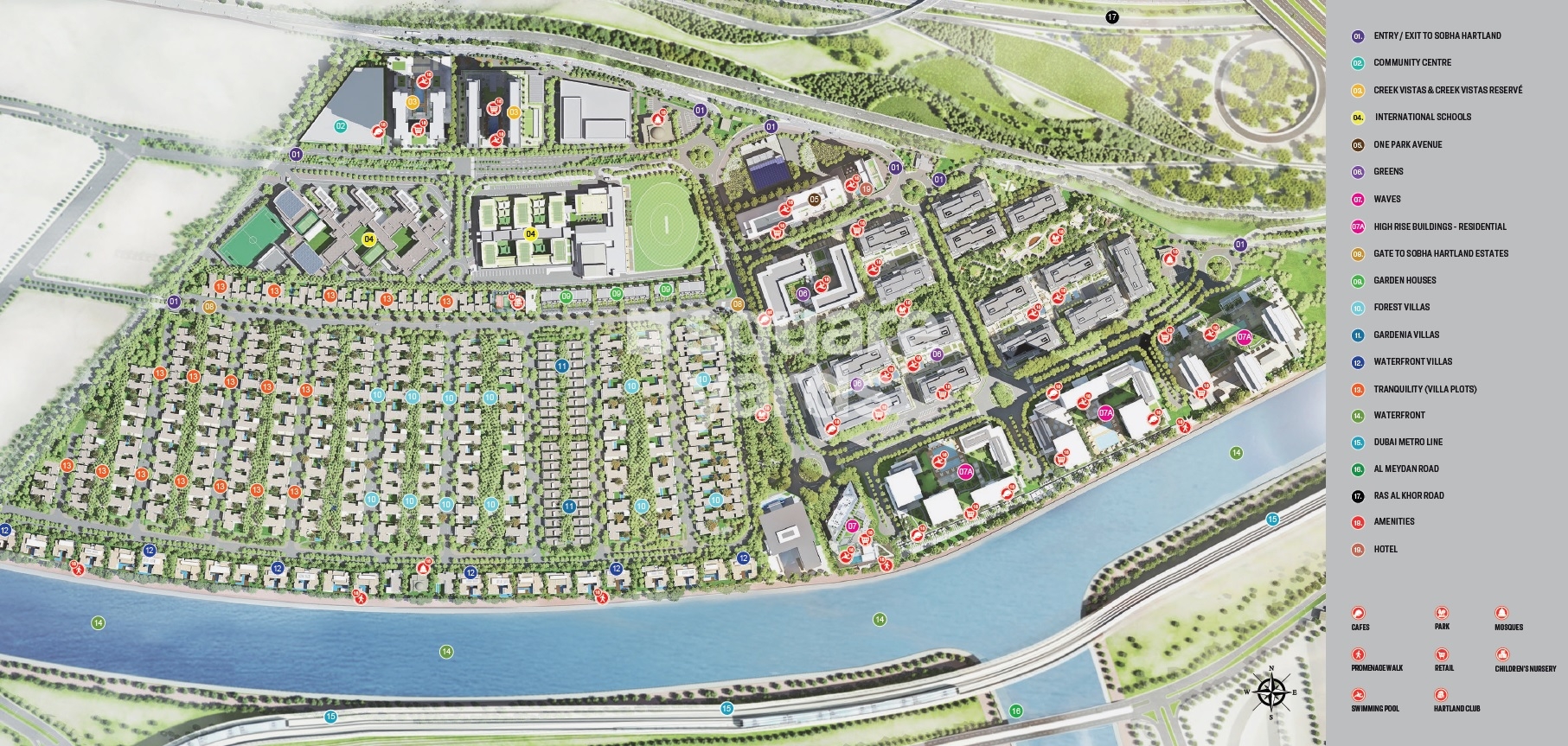 Sobha Creek Vistas Reserve Master Plan Image