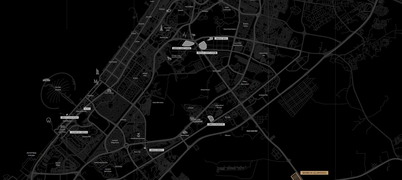 Sobha Elwood Location Image