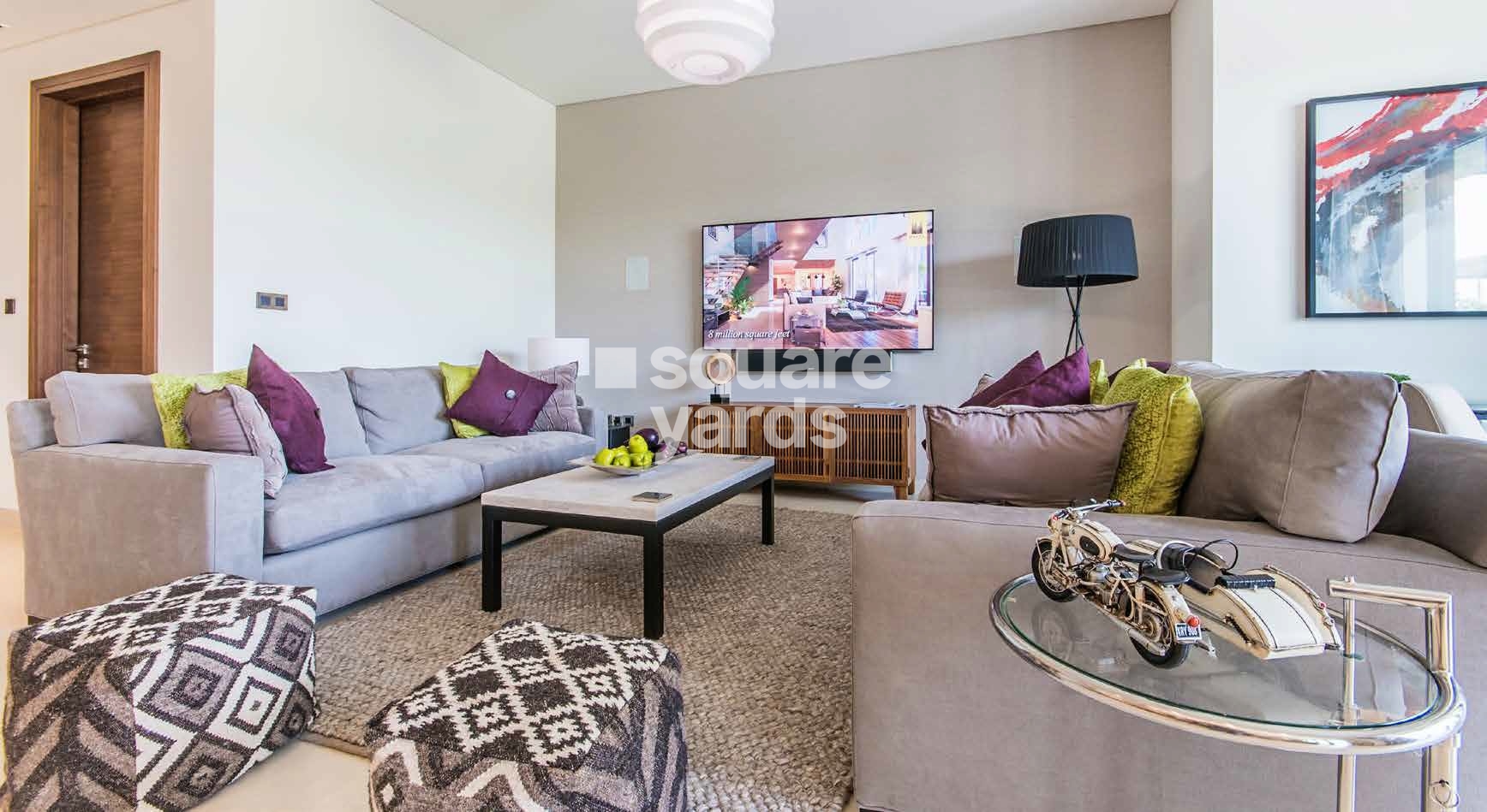 Sobha Hartland Greens Apartment Interiors