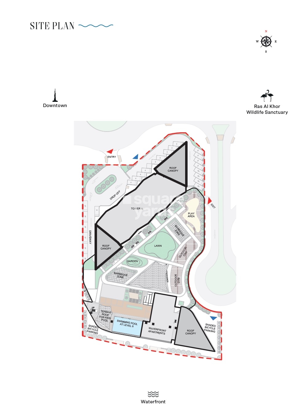 Sobha Hartland Waves Master Plan Image