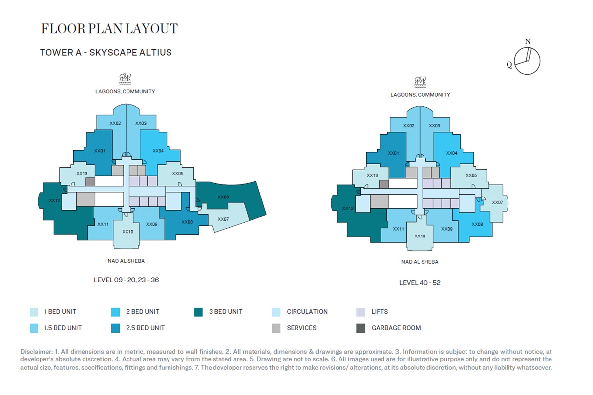 Sobha Skyscape Altius Floor Plans