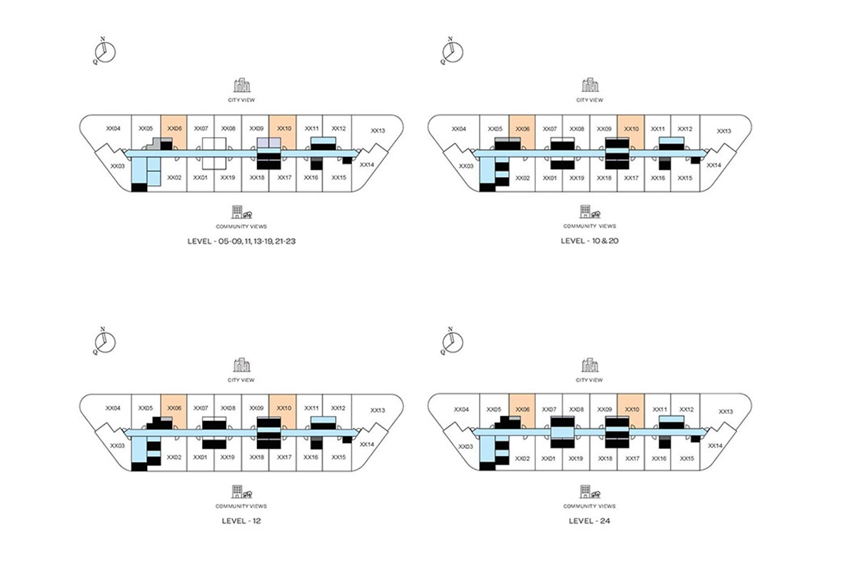Sobha Solis Floor Plans