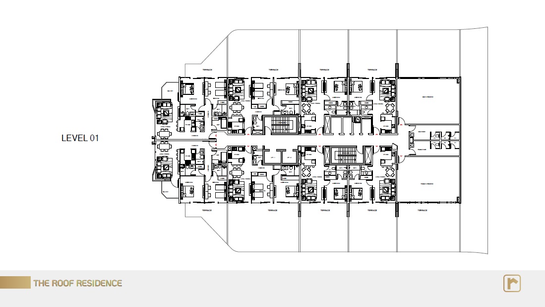 Soboh The Roof Residence Floor Plans