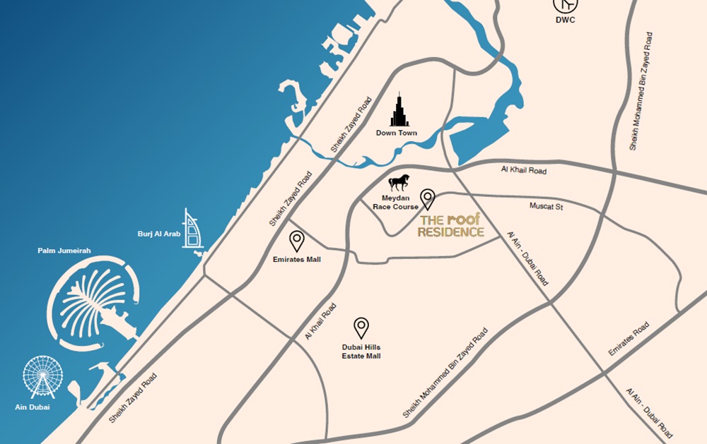 Soboh The Roof Residence Location Image