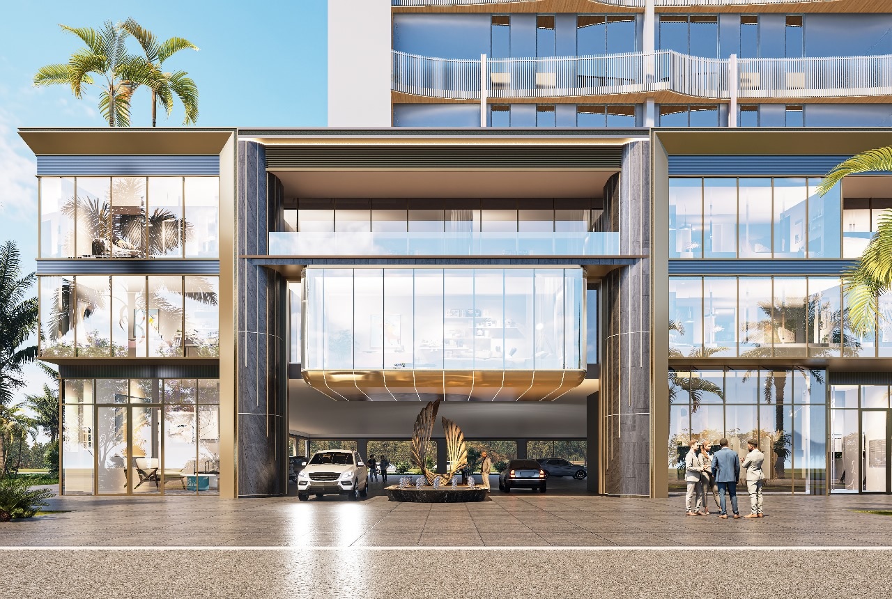 Stamn Nautis Residences Entrance View