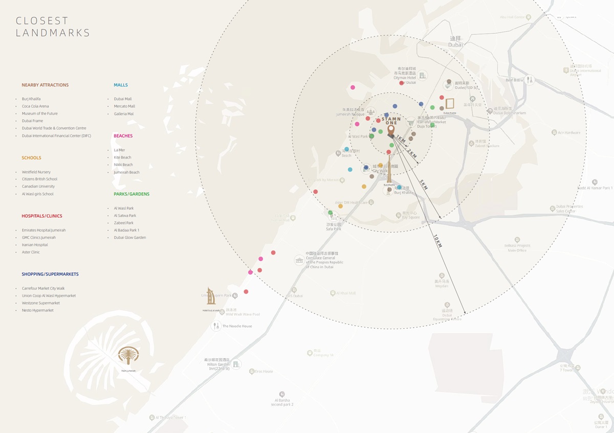 Stamn One Residences Location Image