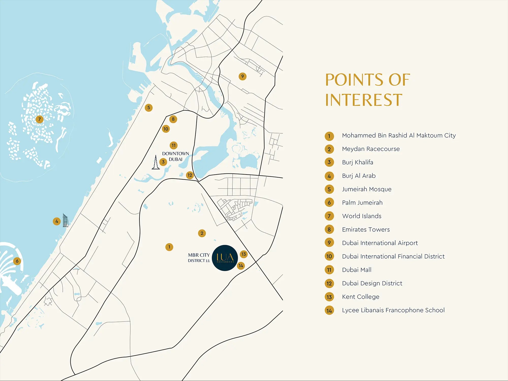 Swank Lua Residences Location Image