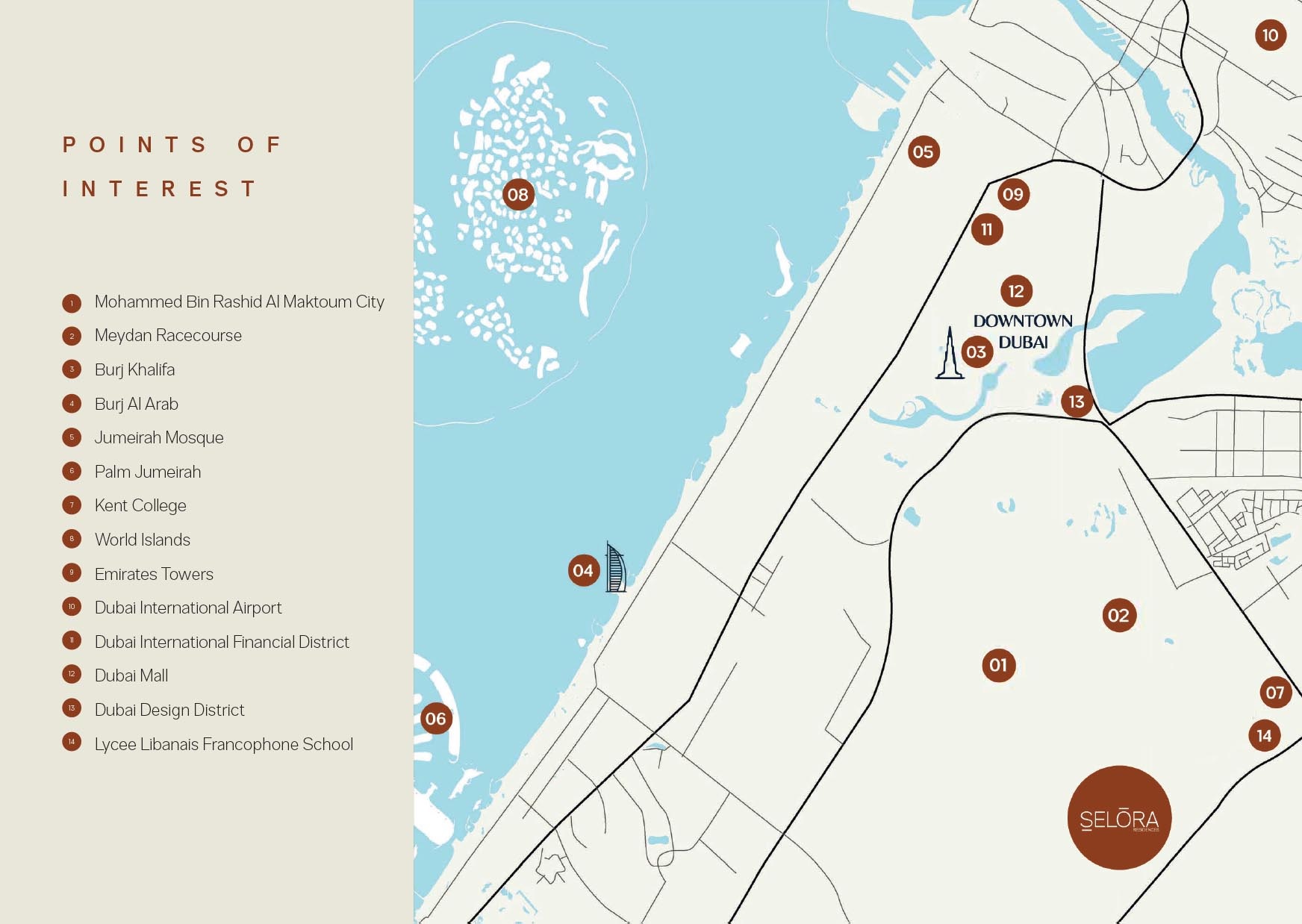Swank Selora Residences Location Image
