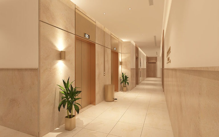 Symbolic Alpha Lift Lobby Image