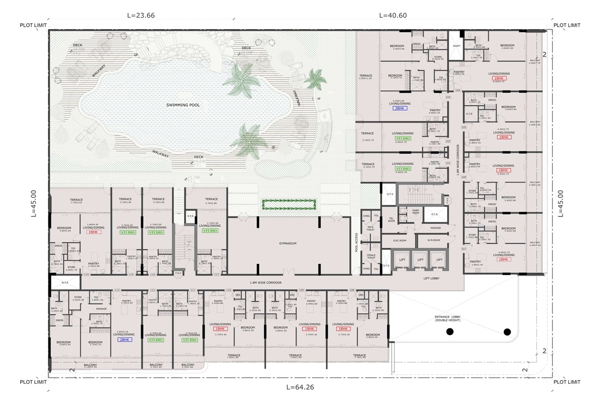 Tabeer 99 ParkPlace Floor Plans