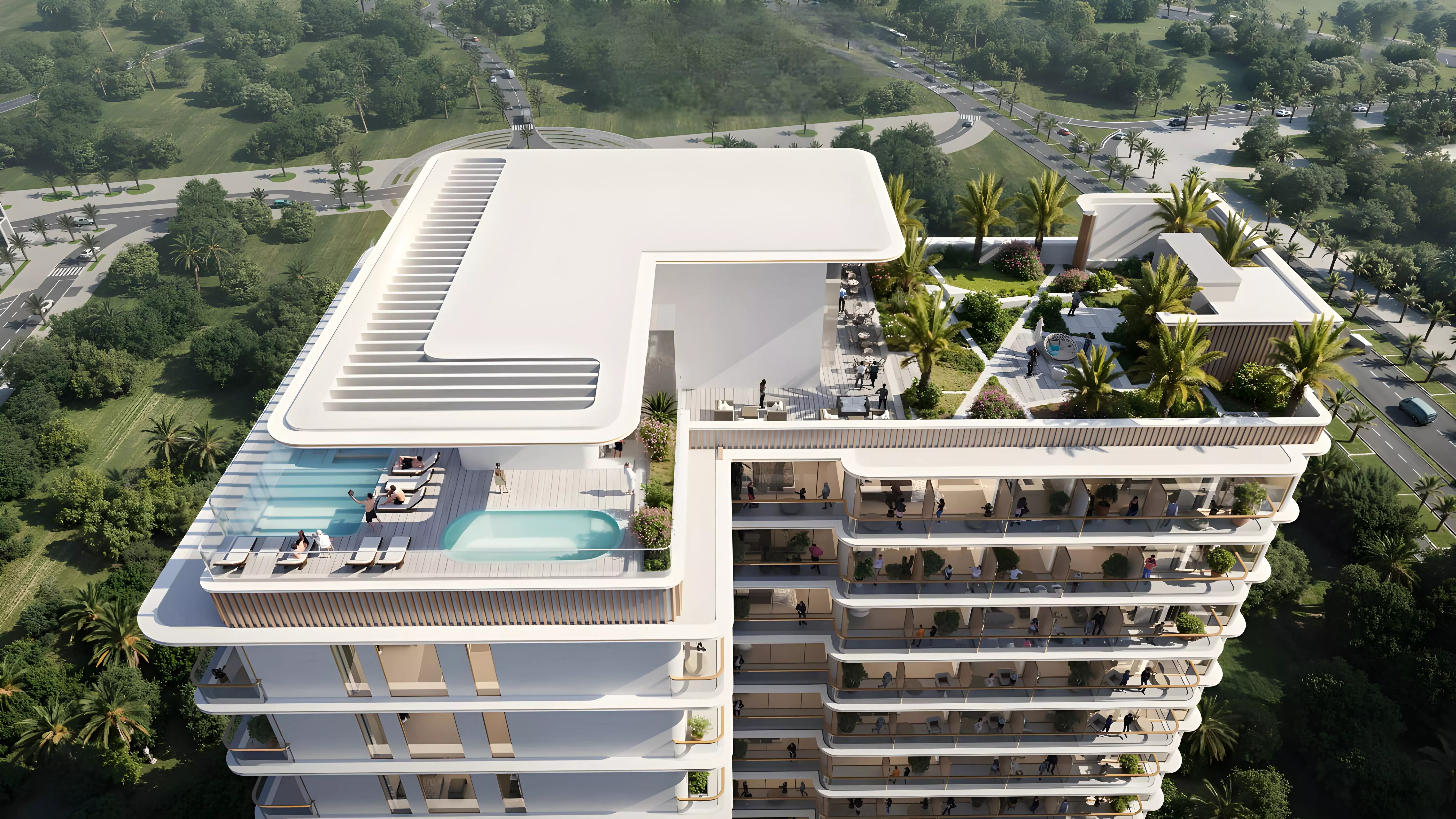 Tarrad Celesto Tower Apartment Exteriors