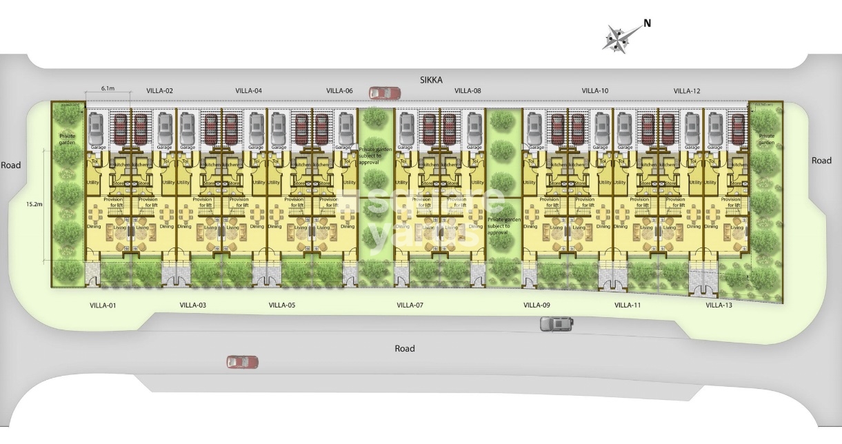 The Habitat by Radiant Star Properties Master Plan Image