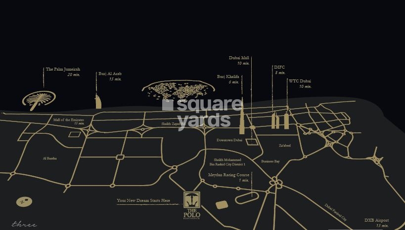 The Polo Residence Location Image