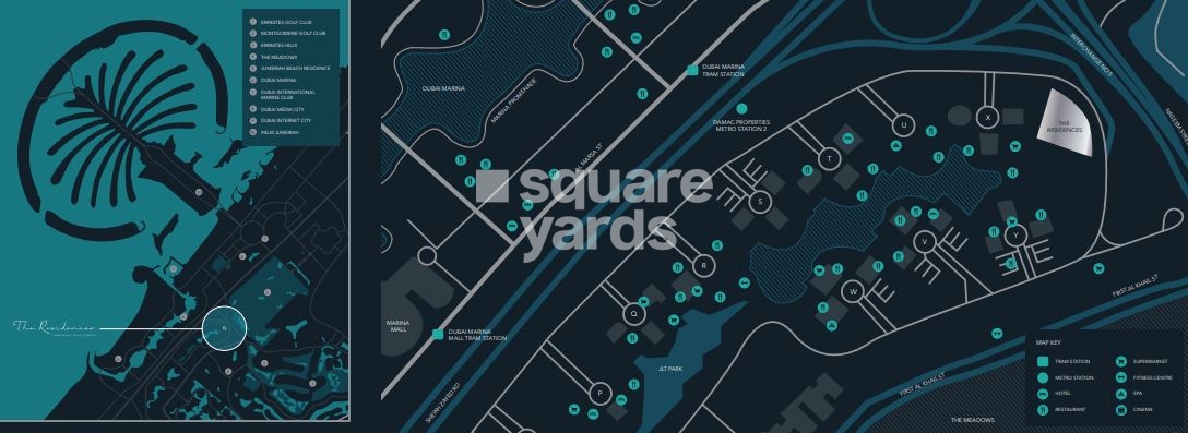 The Residences JLT Location Image