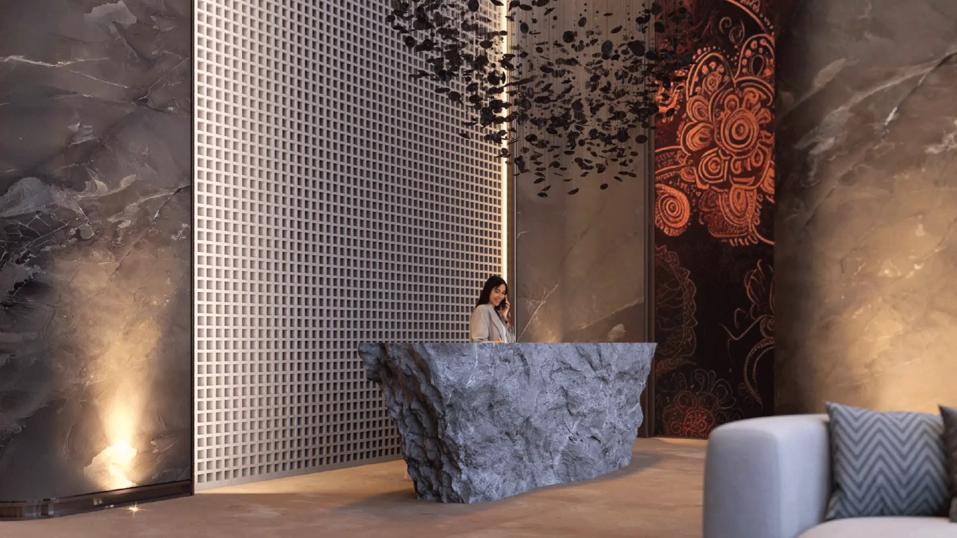 Tiger Ananda Residences Waiting Lounge