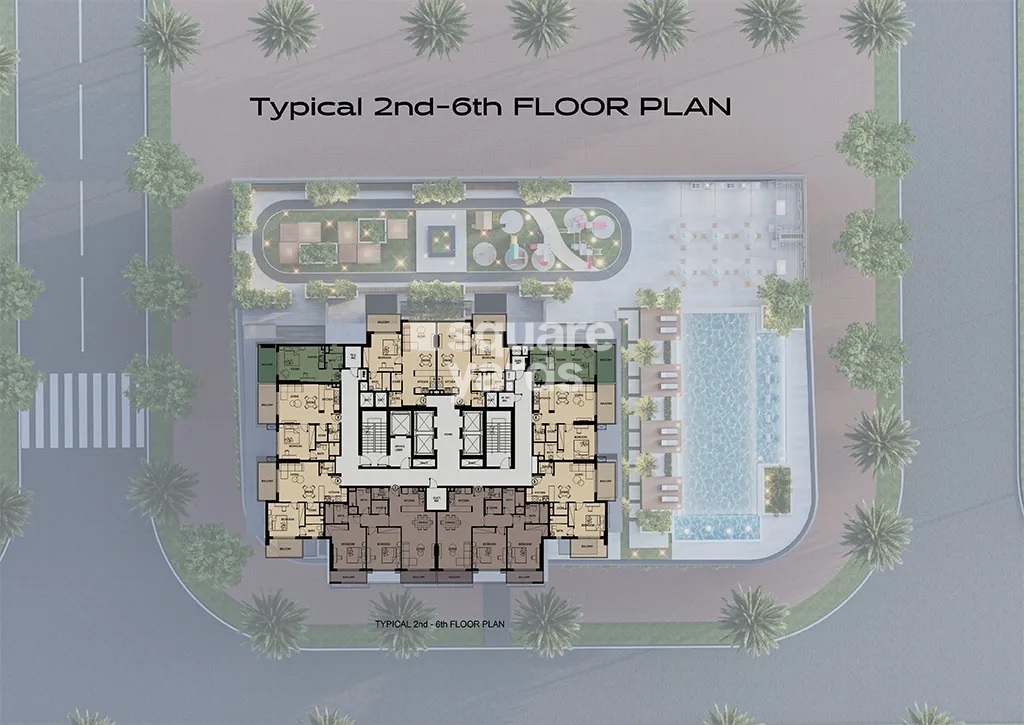 Tiger Lilium Tower Floor Plans