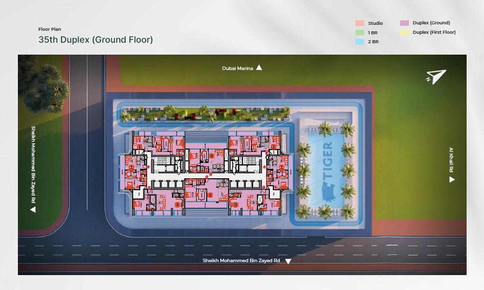 Tiger Skygate Tower Floor Plans