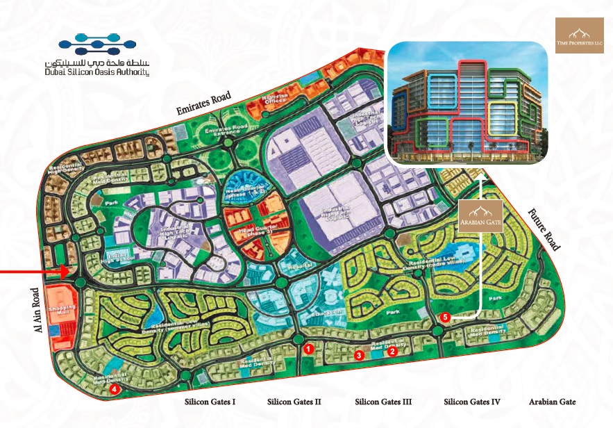 Time Arabian Gate Master Plan Image