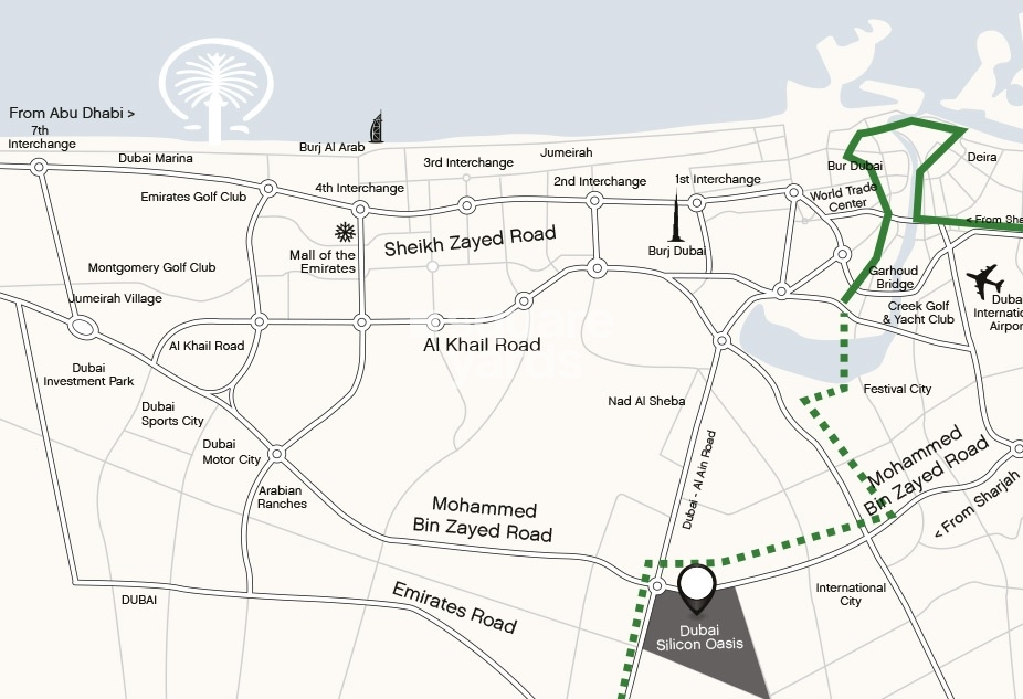 Topaz Premium Residences Location Image