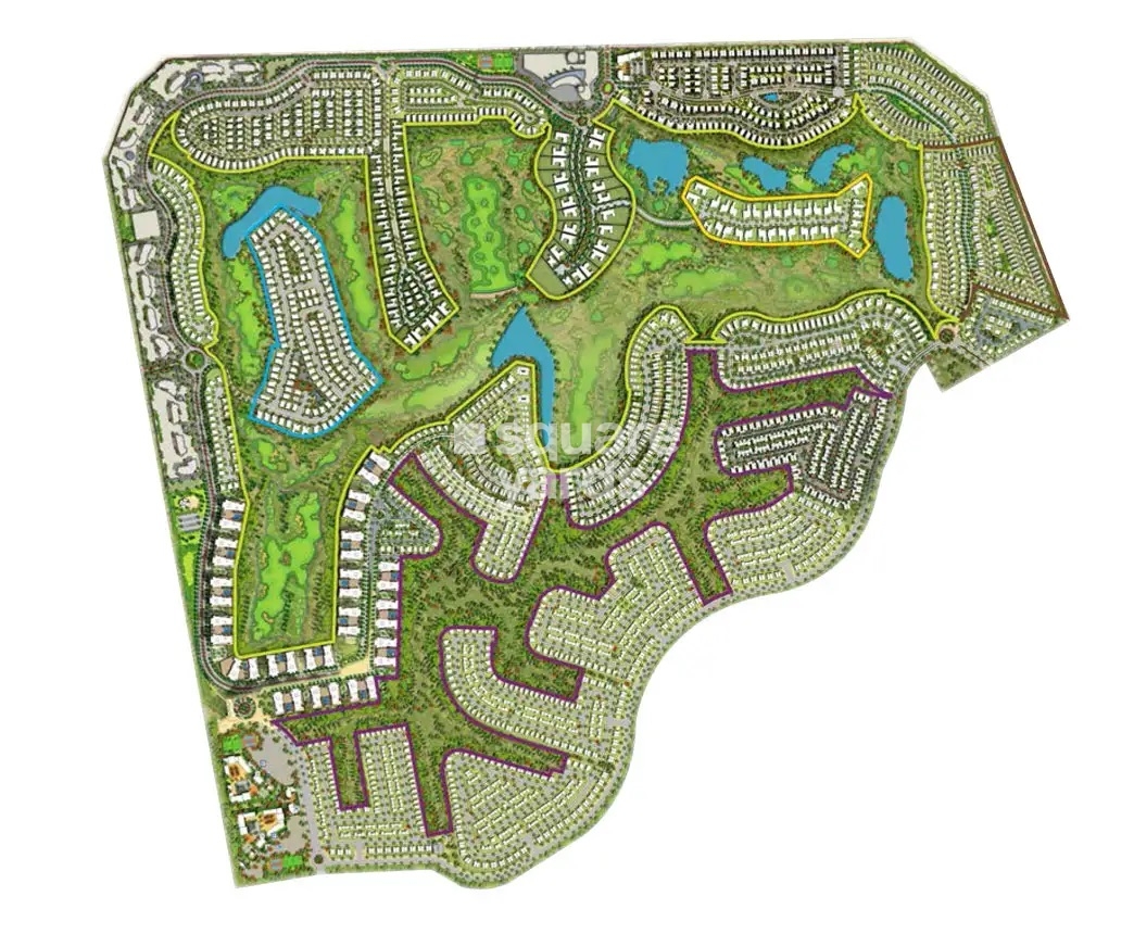 Townhouses on The Golf & The Park Master Plan Image