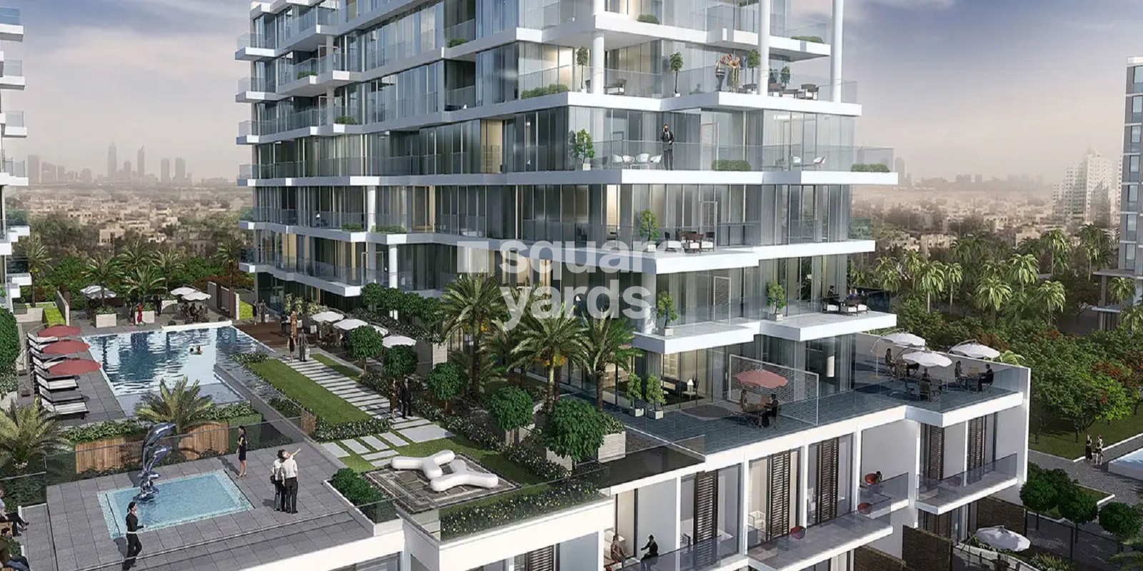 Townhouses on The Golf & The Park , DAMAC Hills, Dubai