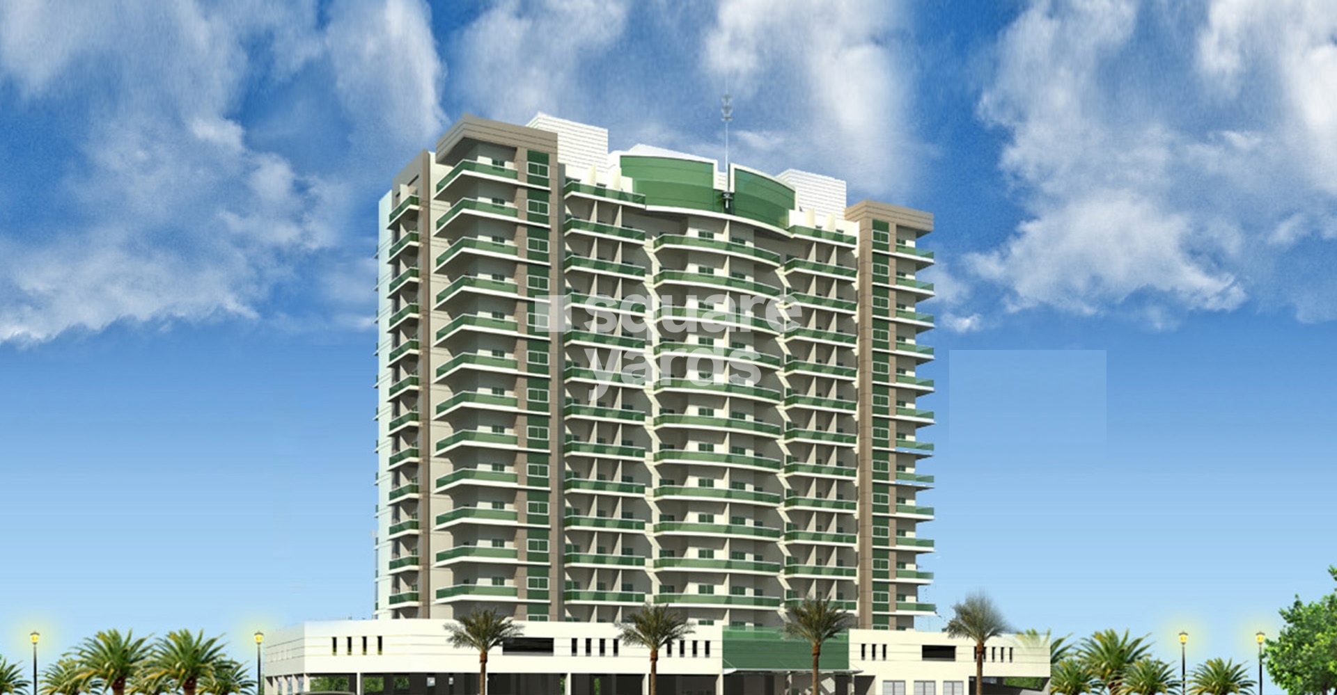 Triplanet Elite Sports Residence Tower View