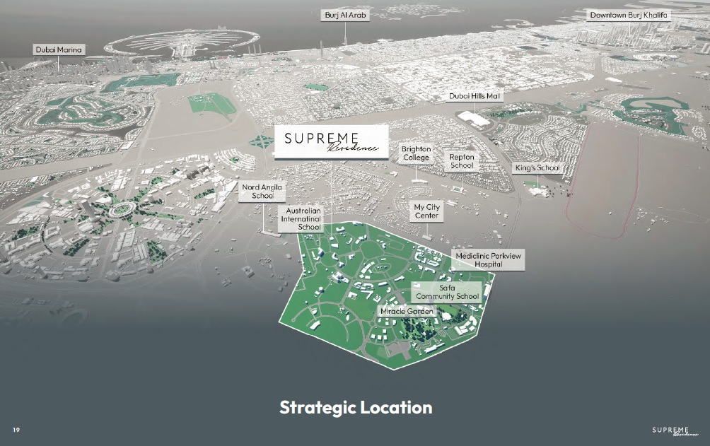 Uniestate Supreme Residence Location Image