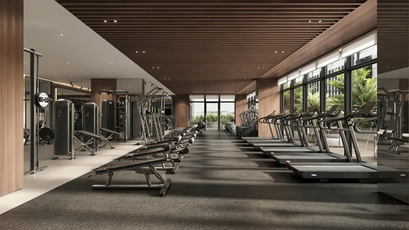 Urban Life Residences Gymnasium Image