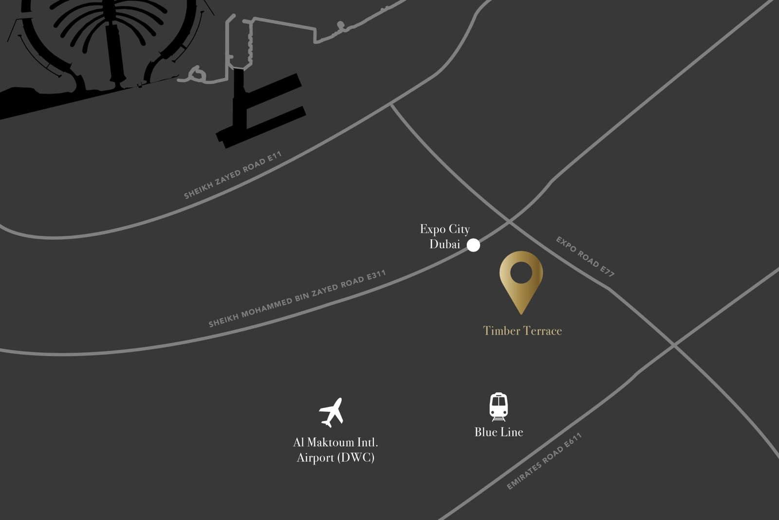 Vakson Timber Terrace Location Image