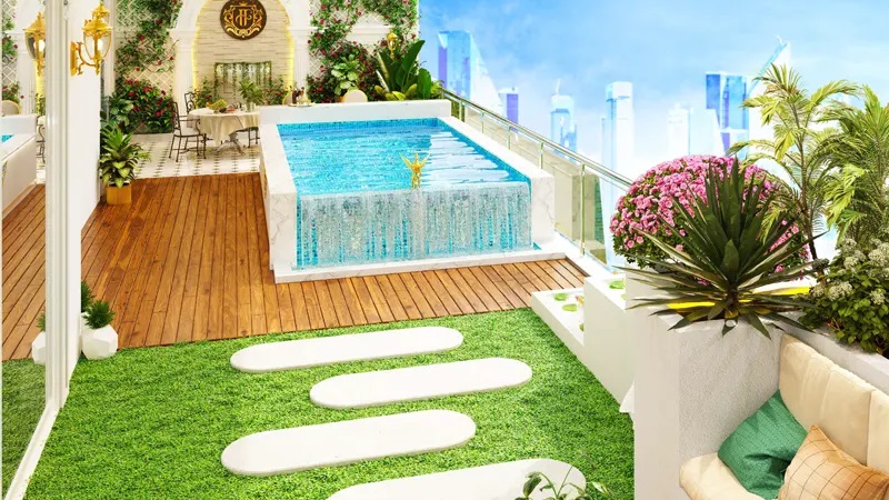 Vincitore Aqua Flora Amenities Features