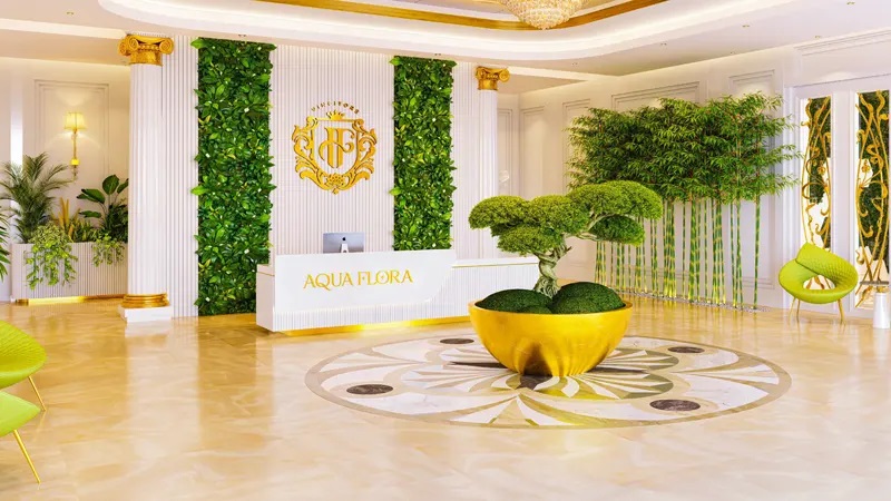 Vincitore Aqua Flora Amenities Features