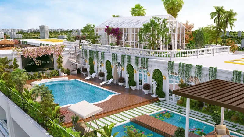 Vincitore Aqua Flora Amenities Features