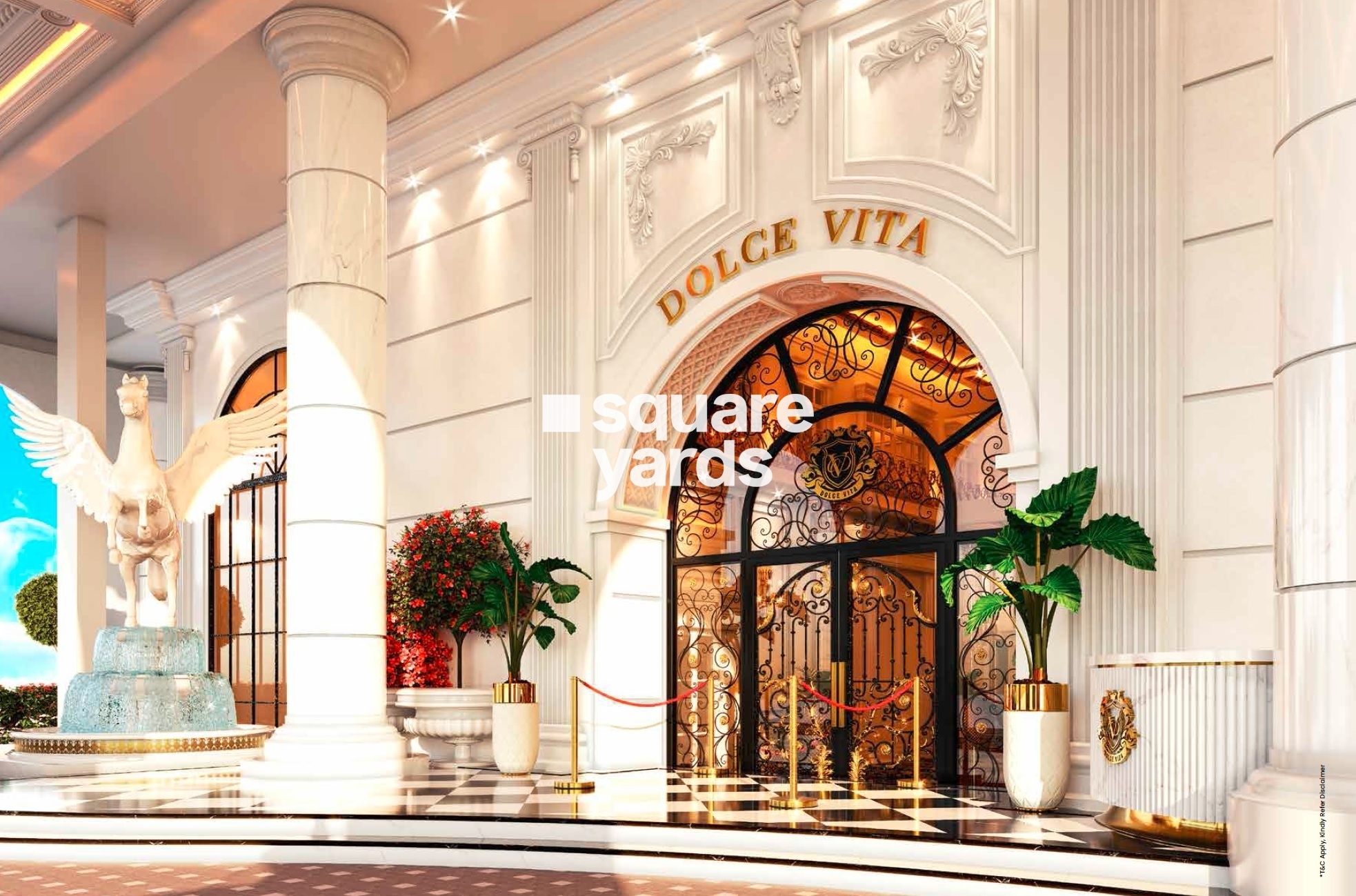 Vincitore Dolce Vita Entrance View